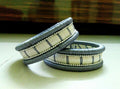Silver Grey Thread Bangle Pair